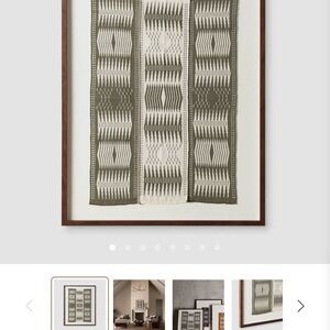 The Citizenry Olive and Cream Art Painting